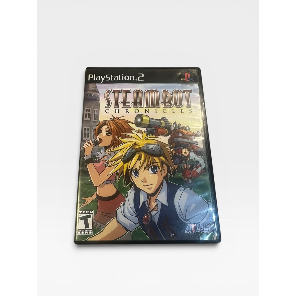 Steambot Chronicles Sony PlayStation 2 PS2 Atlus 2006 Action Adventure CIB